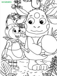 Moonzy 74 coloring page