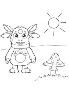 Moonzy 75 coloring page