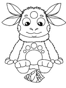Moonzy 9 coloring page