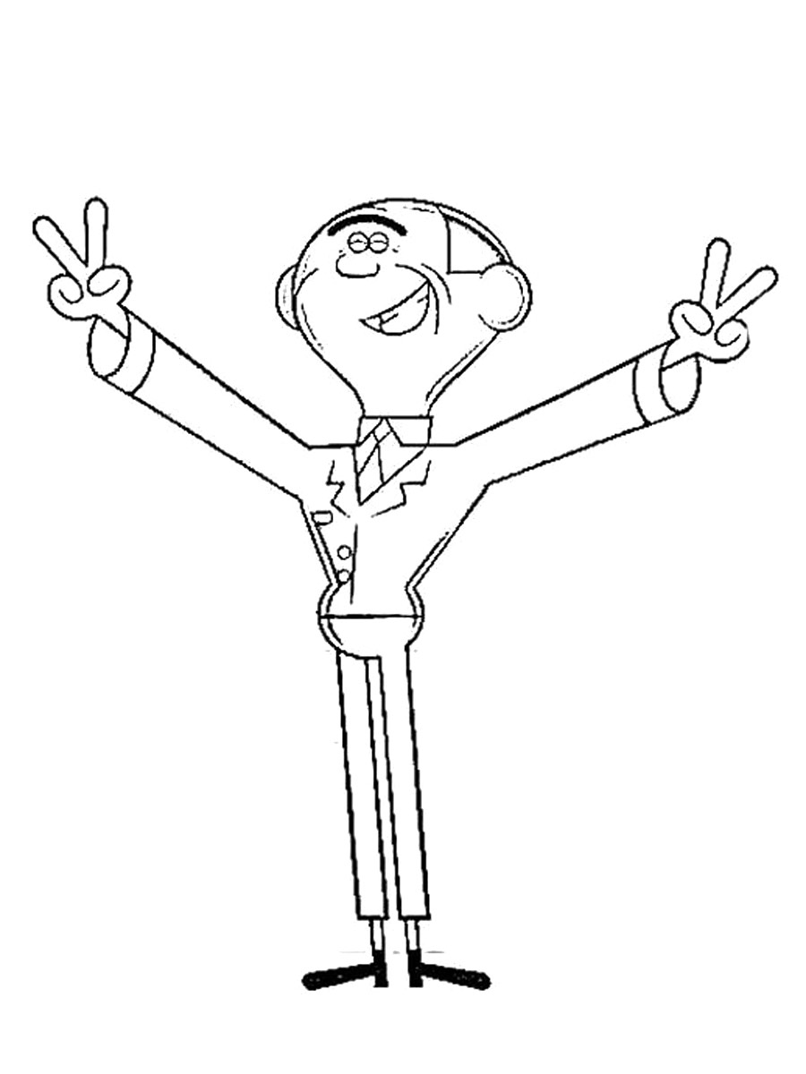 Mr. Magoo 1 coloring page