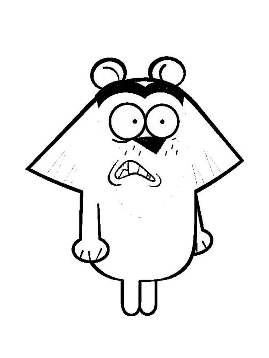 Mr. Magoo 2 coloring page