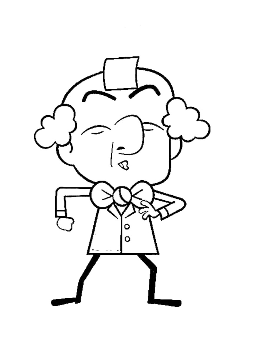 Mr. Magoo 5 coloring page