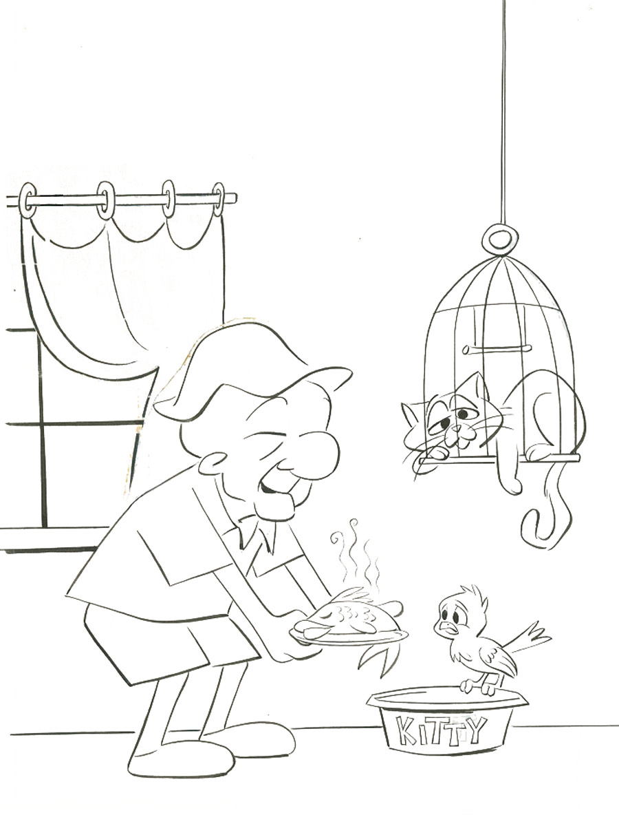 Mr. Magoo 8 coloring page