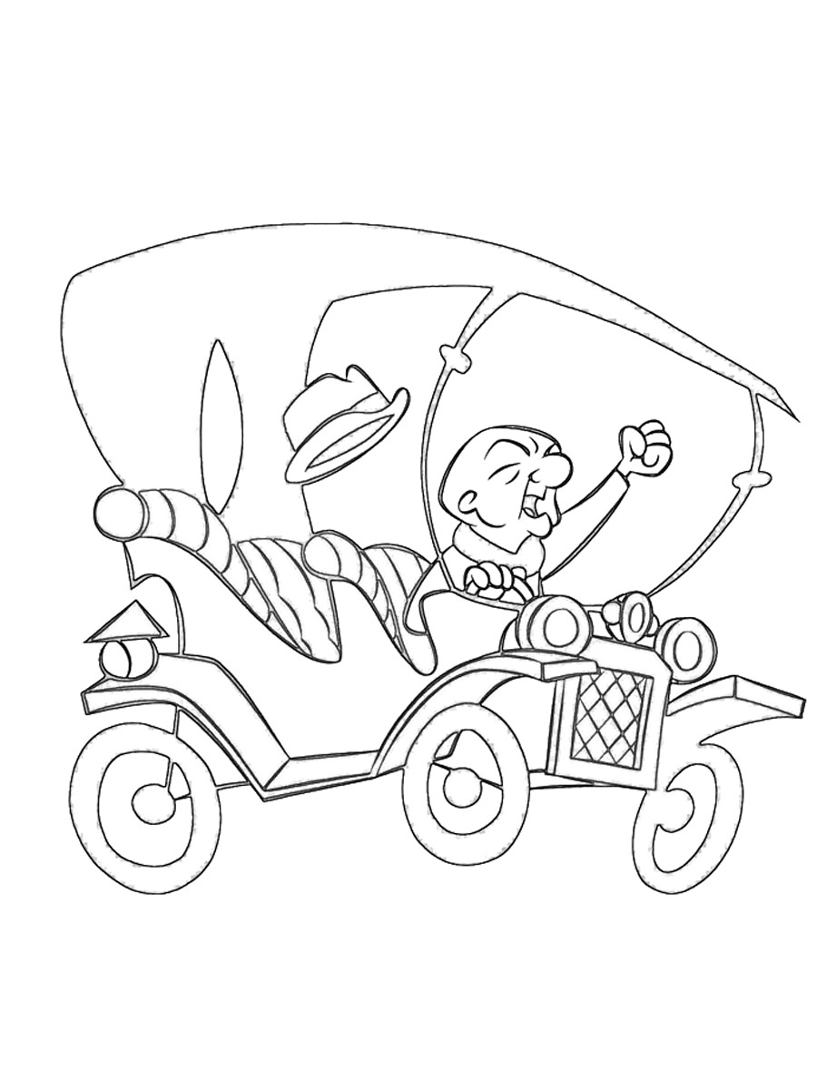 Mr. Magoo 9 coloring page