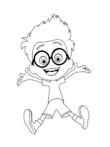 Mr. Peabody and Sherman 14 coloring page
