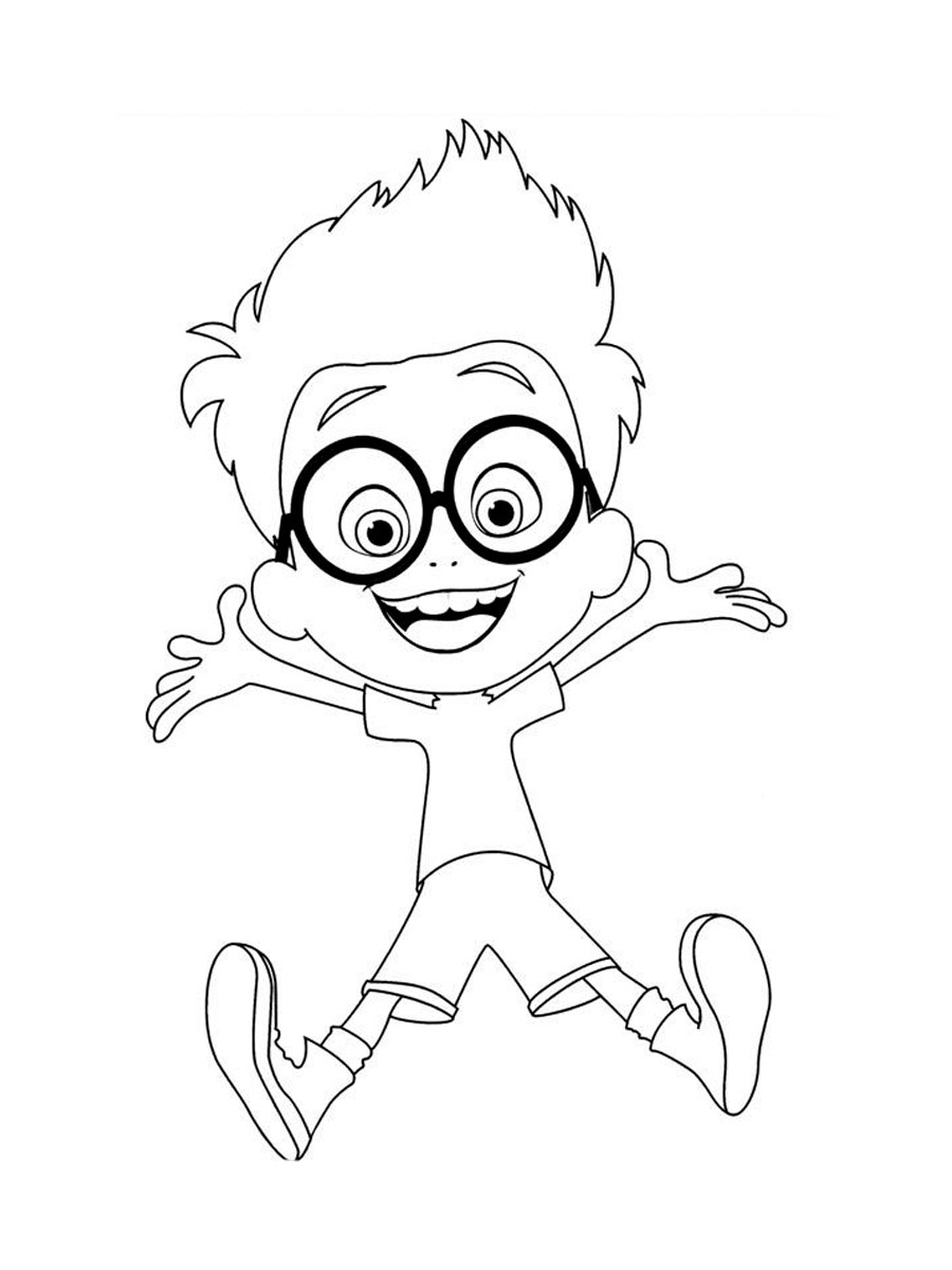 Mr. Peabody and Sherman 14 coloring page