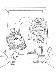 Mr. Peabody and Sherman 21 coloring page