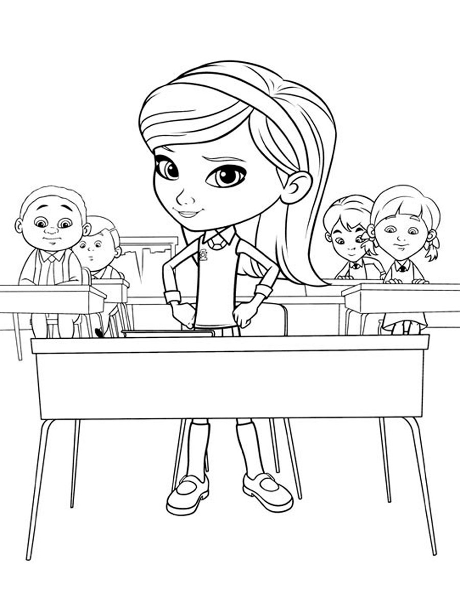 Mr. Peabody and Sherman 22 coloring page