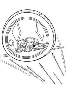 Mr. Peabody and Sherman 26 coloring page