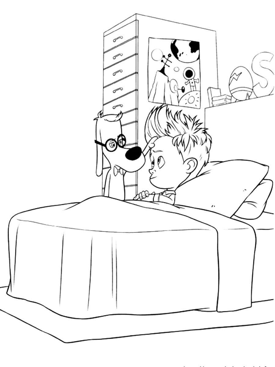 Mr. Peabody and Sherman 28 coloring page