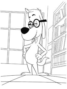 Mr. Peabody and Sherman 30 coloring page