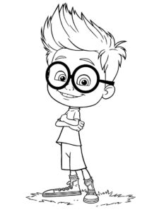 Mr. Peabody and Sherman 5 coloring page