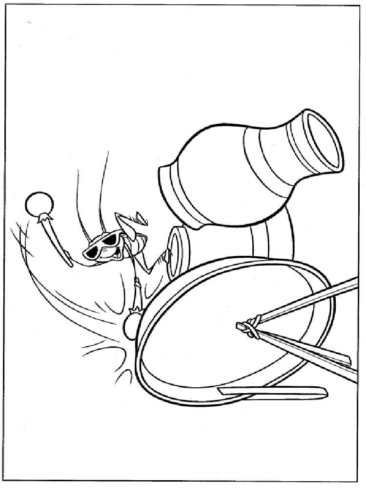 Mulan 21 coloring page
