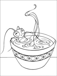 Mulan 24 coloring page