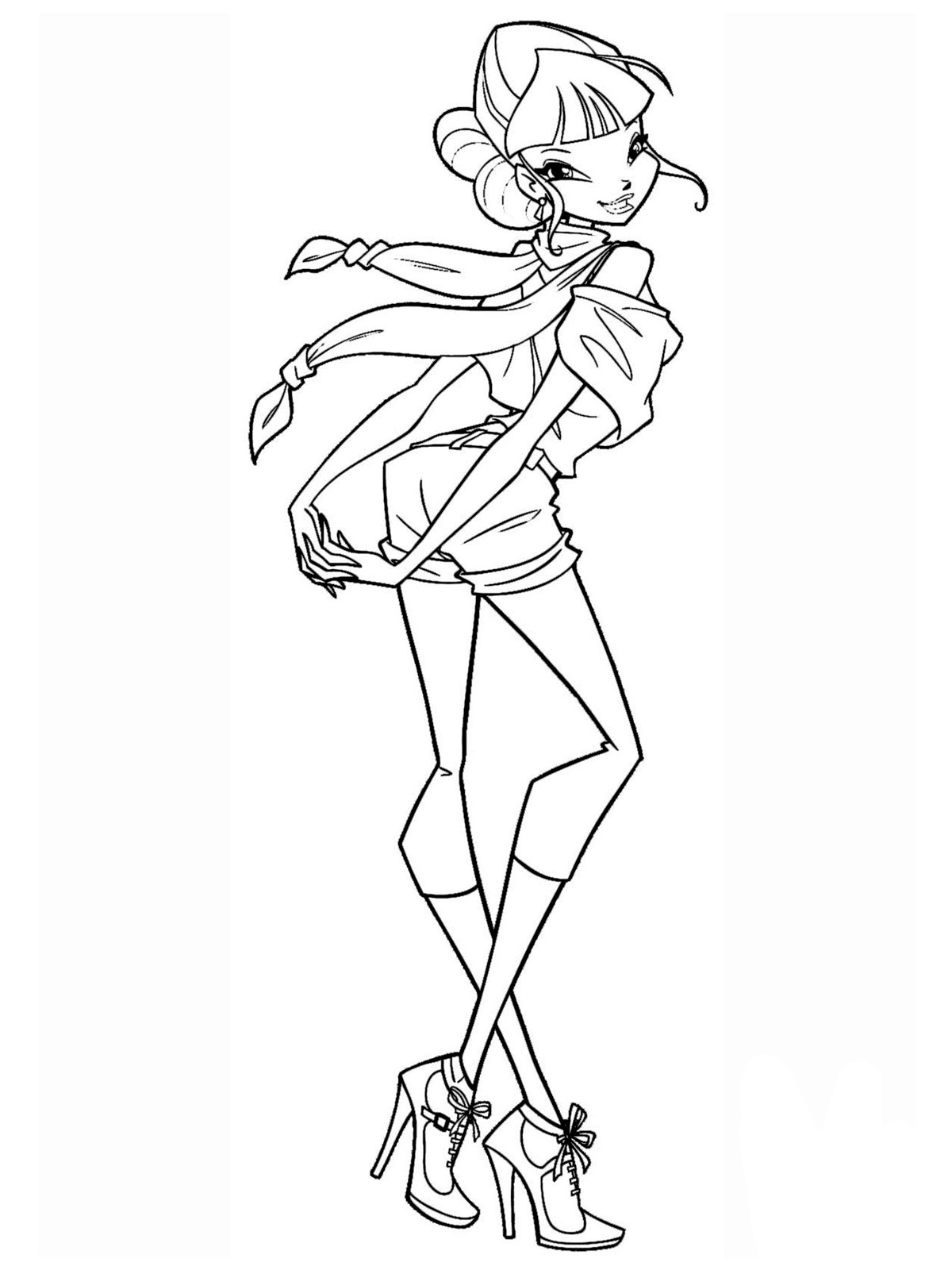 Musa Winx 11 coloring page