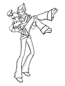 Musa Winx 13 coloring page