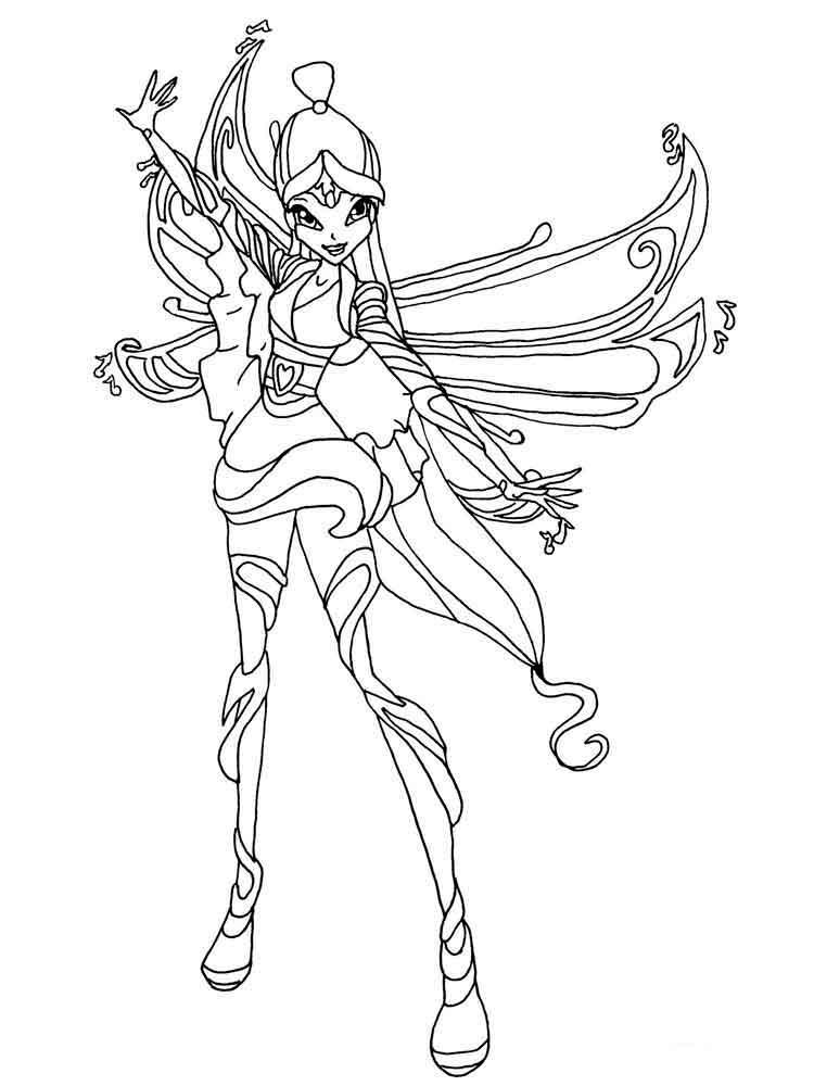 Musa Winx 21 coloring page
