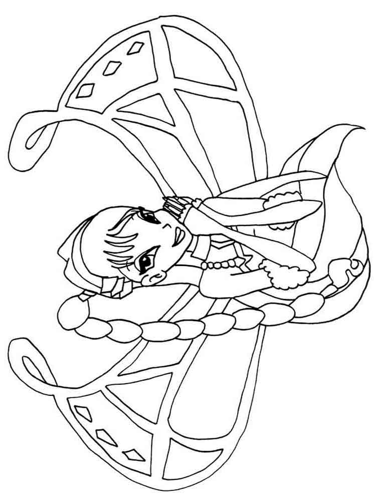 Musa Winx 23 coloring page
