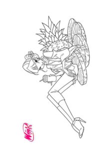 Musa Winx 27 coloring page