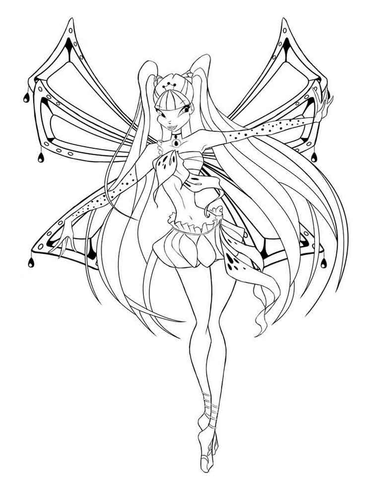 Musa Winx 28 coloring page
