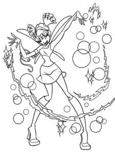 Musa Winx 29 coloring page