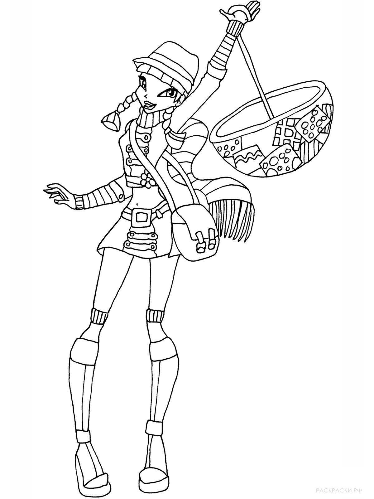 Musa Winx 3 coloring page