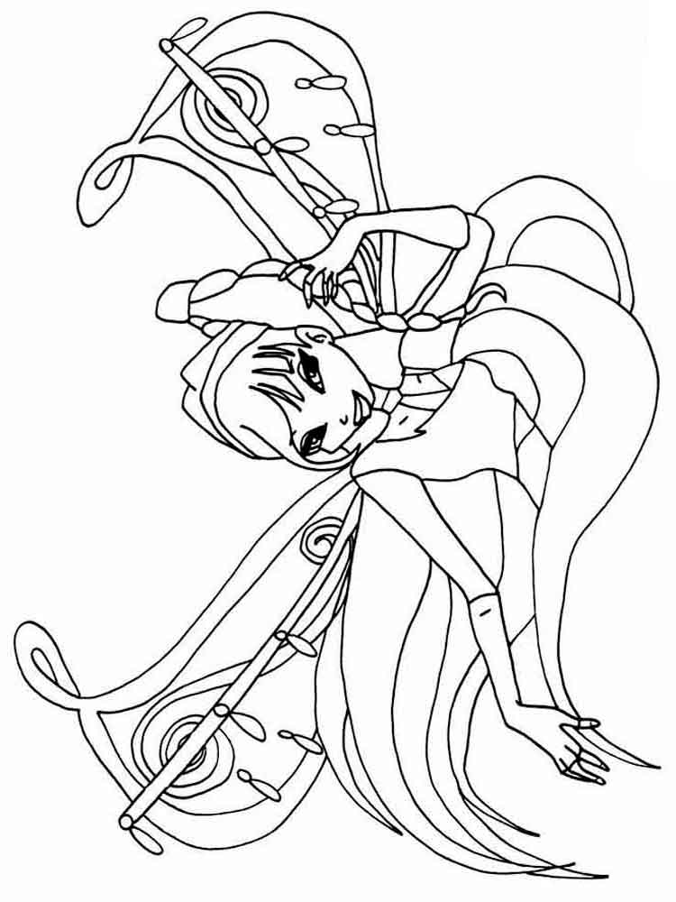 Musa Winx 30 coloring page