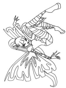 Musa Winx 31 coloring page
