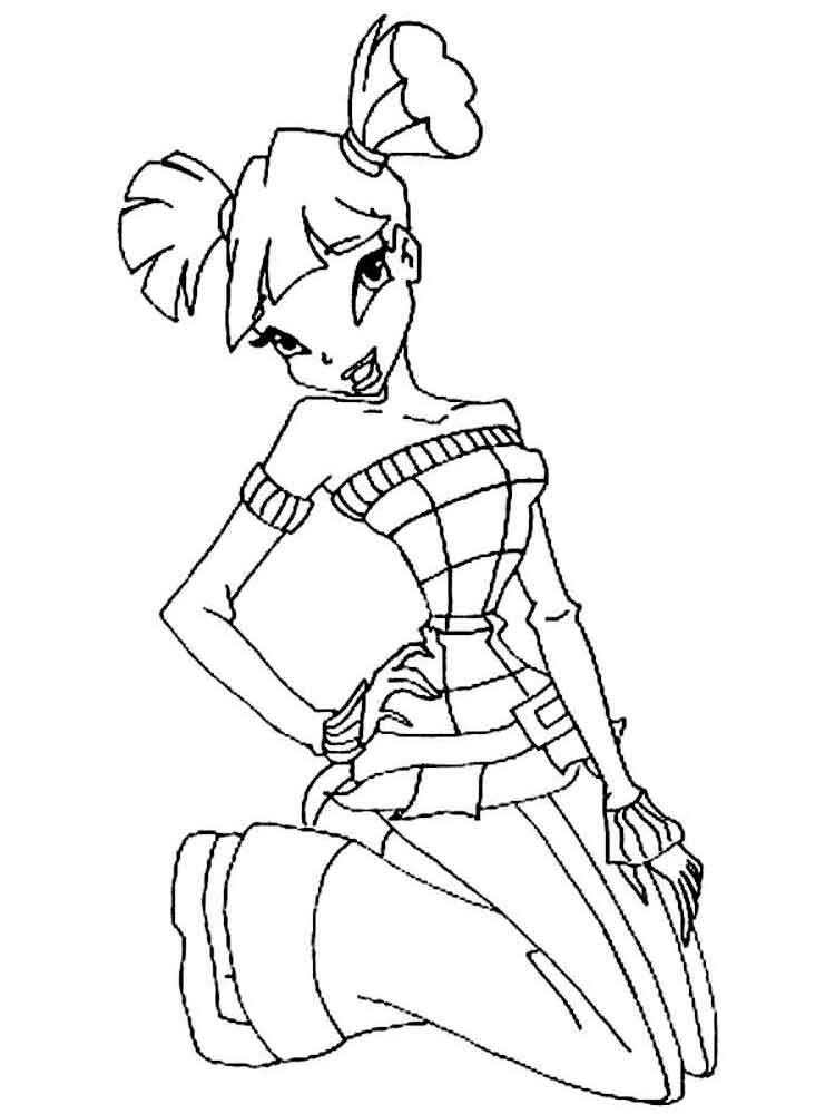 Musa Winx 36 coloring page