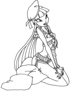 Musa Winx 37 coloring page