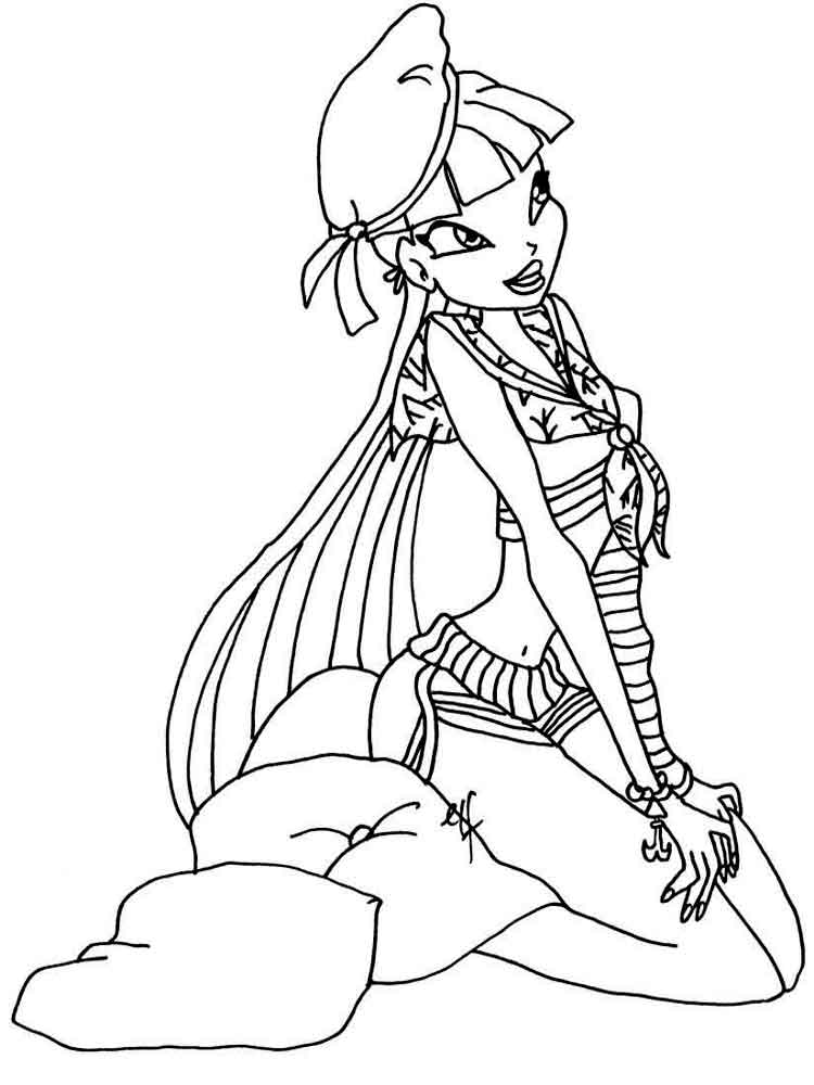 Musa Winx 37 coloring page
