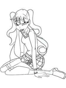 Musa Winx 38 coloring page
