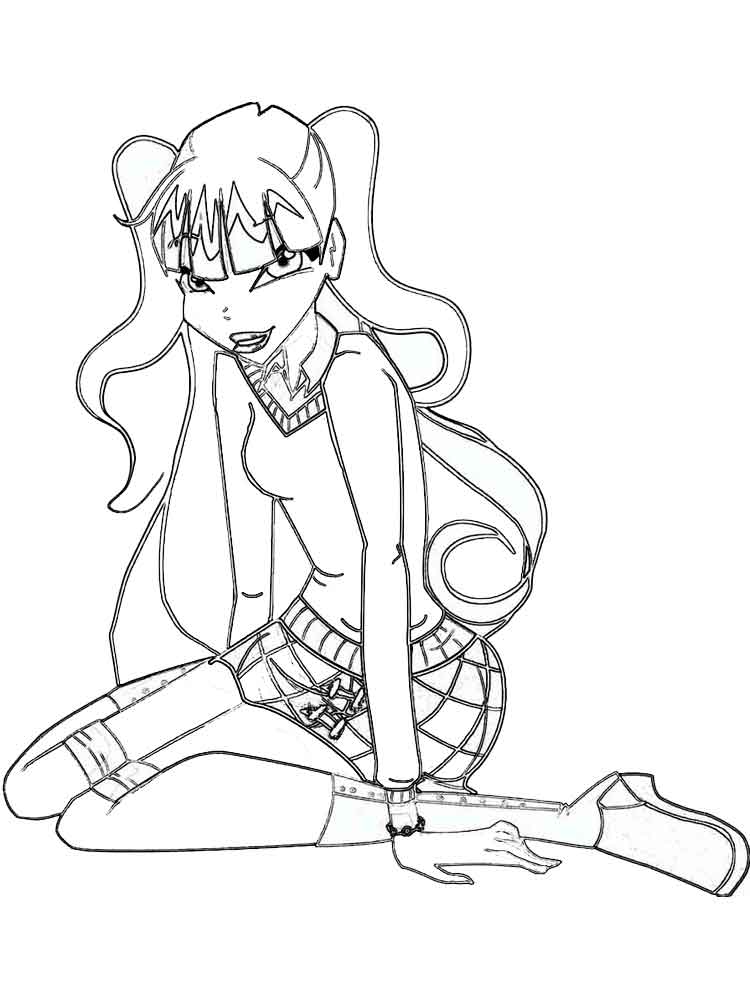 Musa Winx 38 coloring page