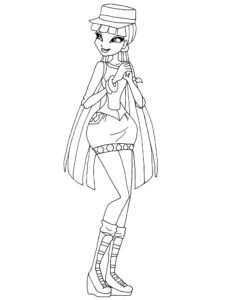 Musa Winx 6 coloring page