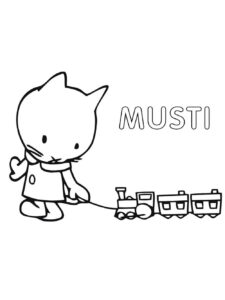 Musti 12 coloring page