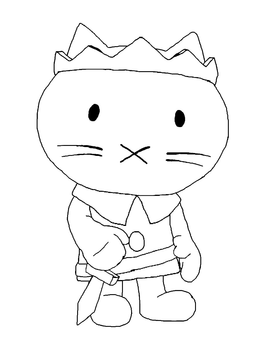 Musti 14 coloring page