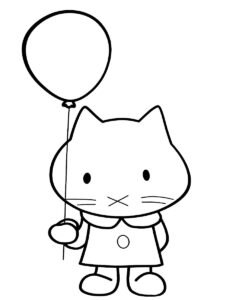 Musti 3 coloring page