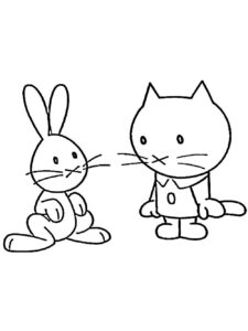 Musti 6 coloring page