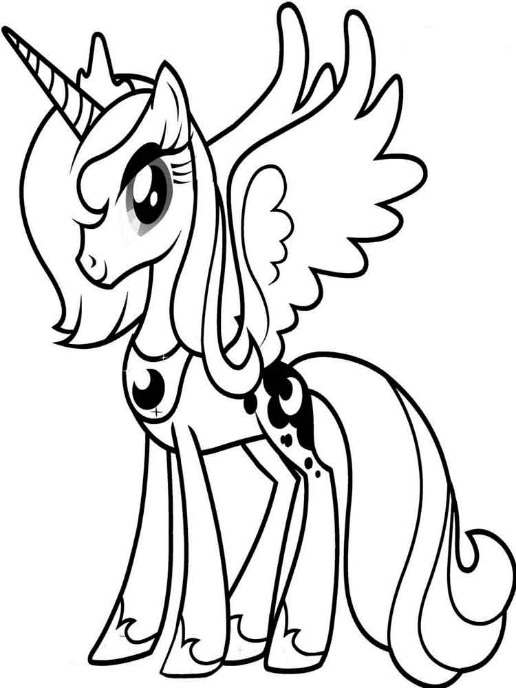 My Little Pony 100 coloring page