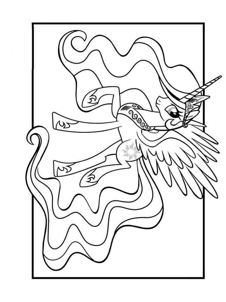 My Little Pony 107 coloring page