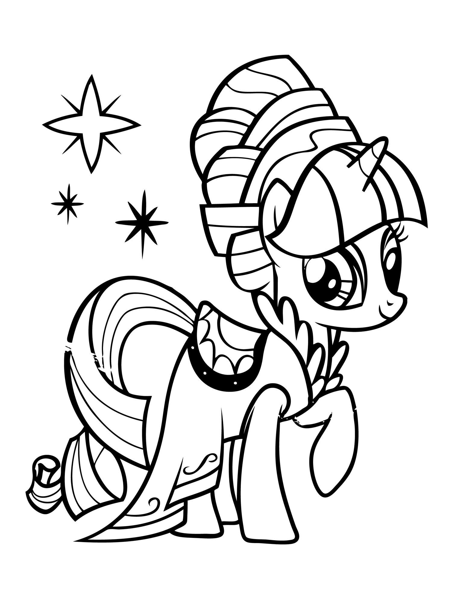 My Little Pony 17 coloring page