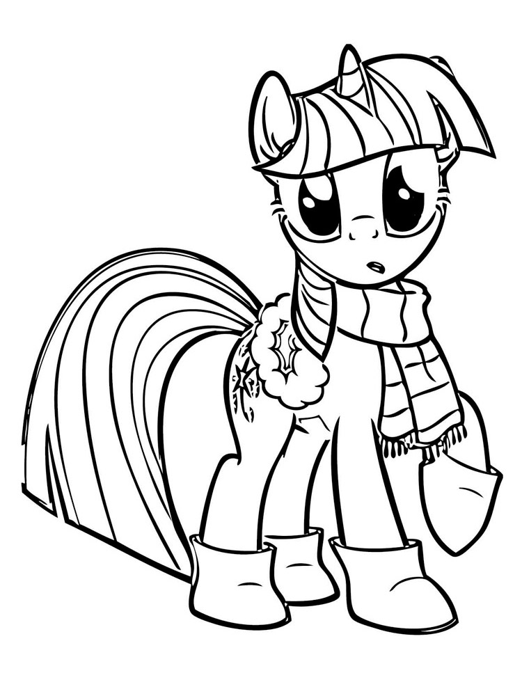 Twilight Sparkle coloring page