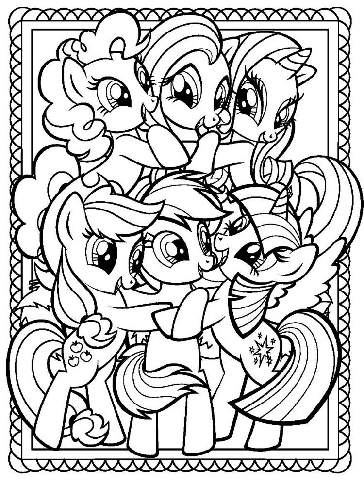 My Little Pony 57 coloring page