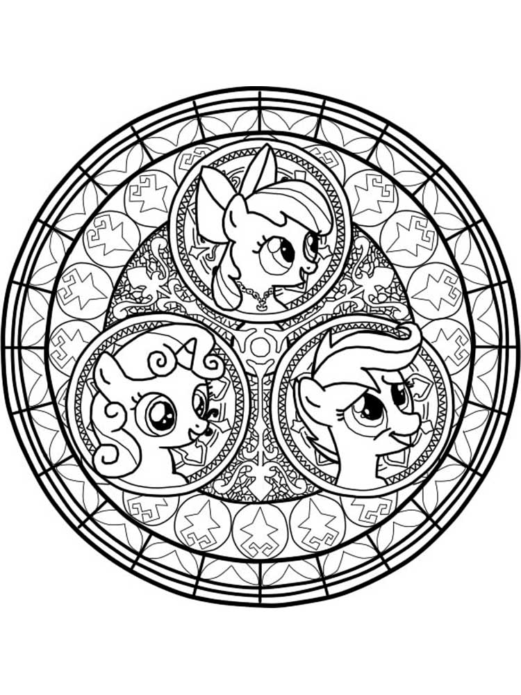 My Little Pony 72 coloring page
