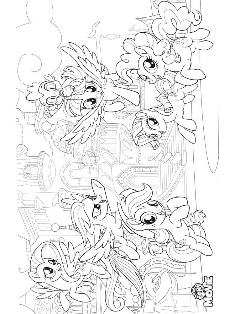 My Little Pony 86 coloring page