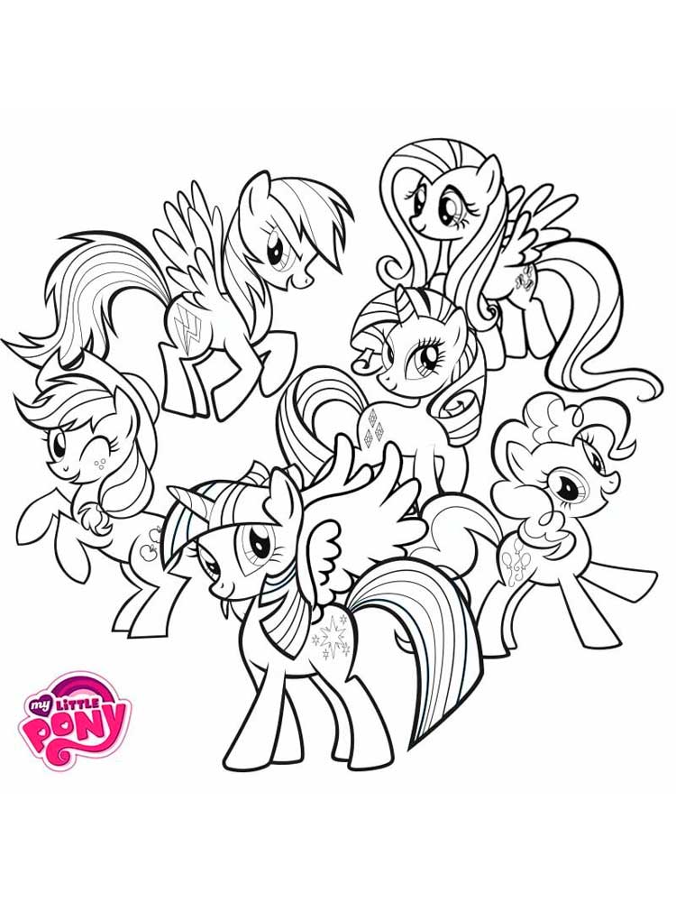 My Little Pony 88 coloring page