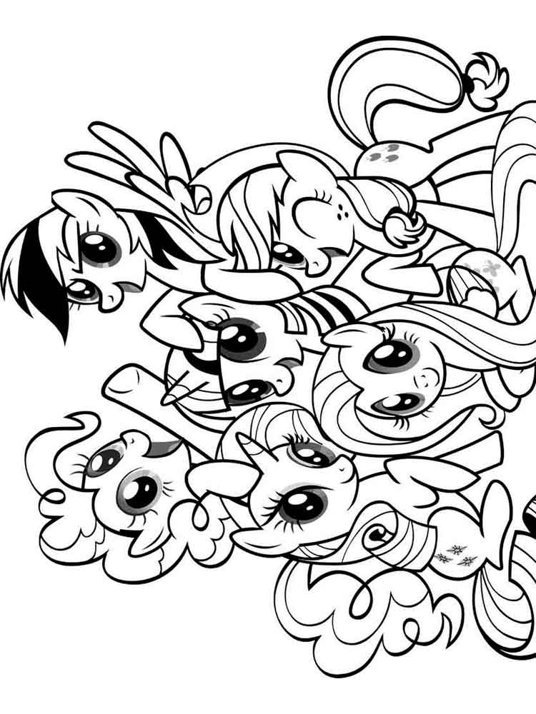 My Little Pony 92 coloring page