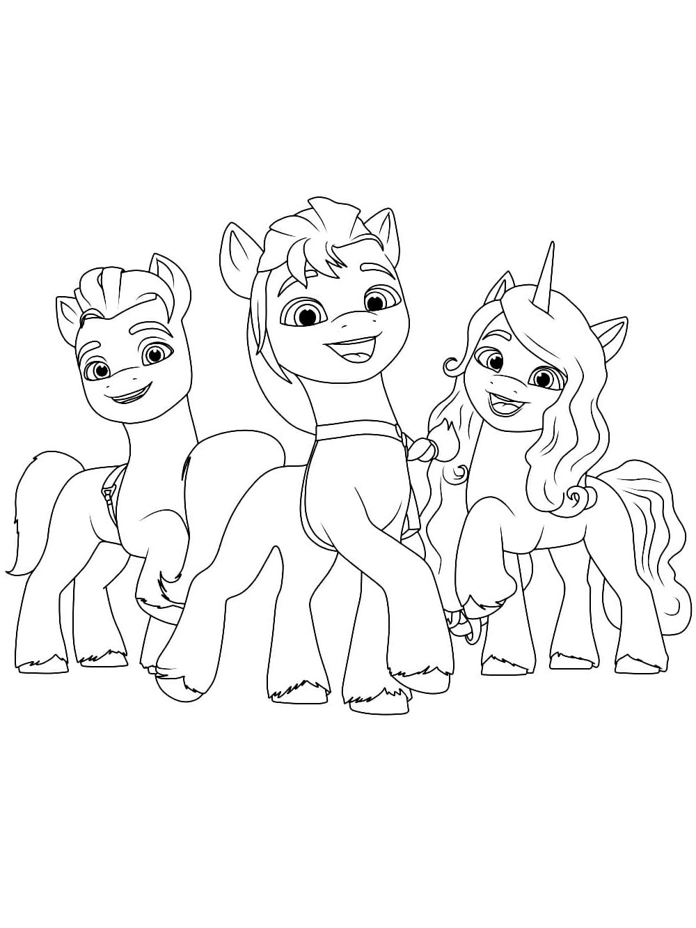 My Little Pony A New Generation 3 coloring page