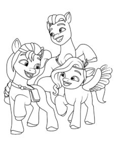 My Little Pony A New Generation 2 coloring page