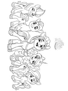 My Little Pony A New Generation 4 coloring page